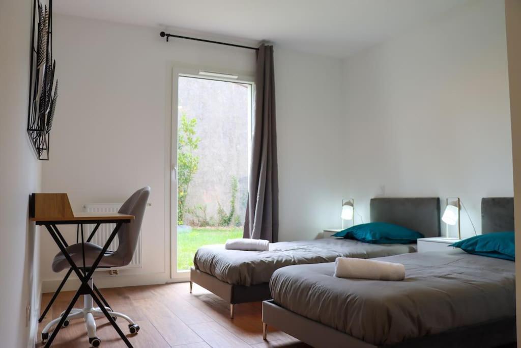Les Cottages Jardin Elegant Et Ambiance Cosy 비스카로세 외부 사진