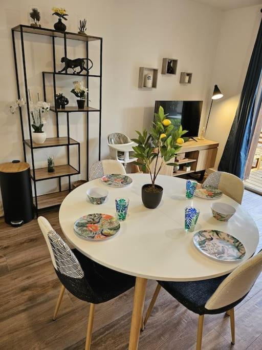 Les Cottages Jardin Elegant Et Ambiance Cosy 비스카로세 외부 사진