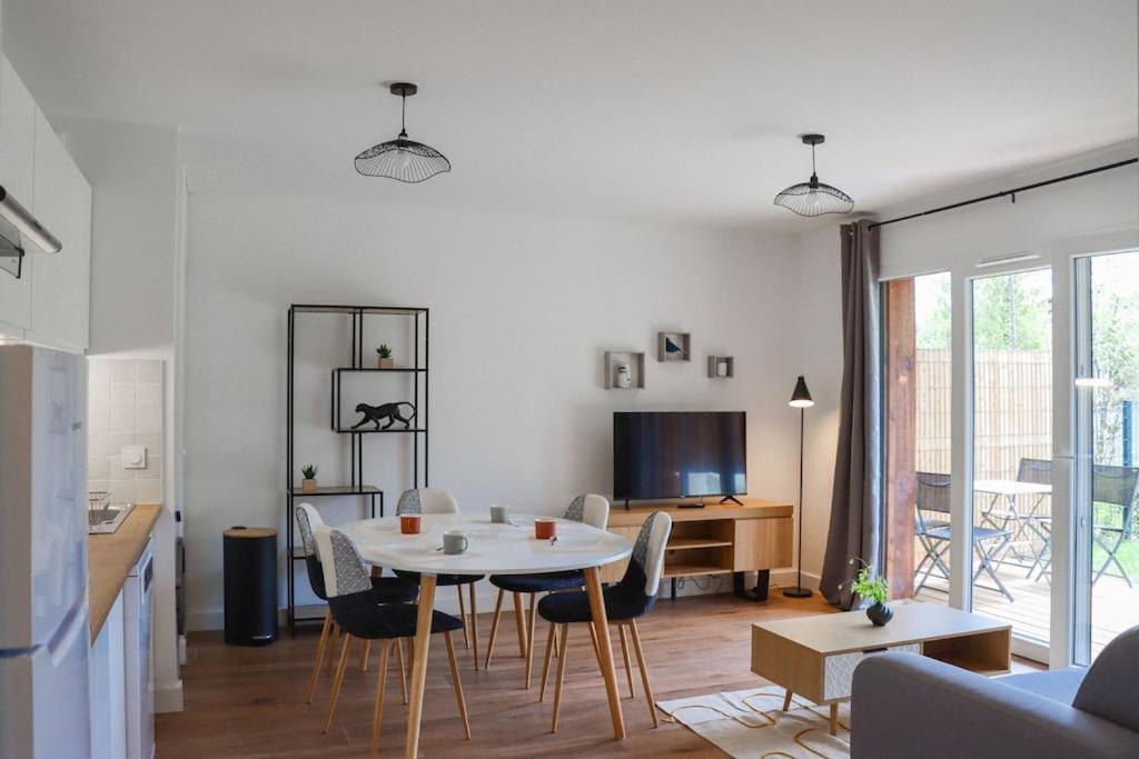 Les Cottages Jardin Elegant Et Ambiance Cosy 비스카로세 외부 사진